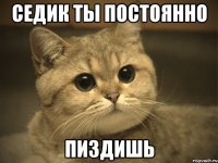 седик ты постоянно пиздишь