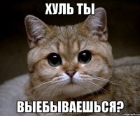 хуль ты выебываешься?