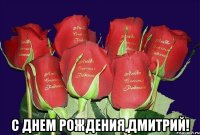  с днем рождения,дмитрий!