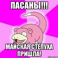 пасаны!!! майская степуха пришла!