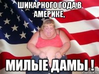 шикарного года в америке, милые дамы !