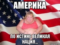 америка по истине великая нация...