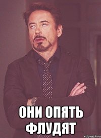  они опять флудят