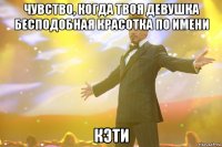чувство, когда твоя девушка бесподобная красотка по имени кэти