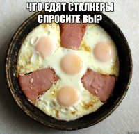 что едят сталкеры спросите вы? 