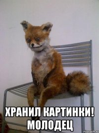  хранил картинки! молодец