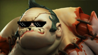 Создать мем PUDGE DEAL WITH IT