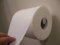 Создать мем Туалетная бумага