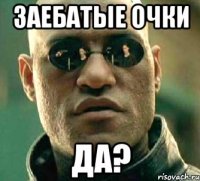 заебатые очки да?