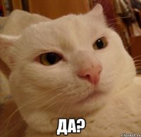  да?