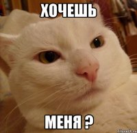 хочешь меня ?