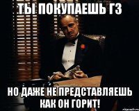 ты покупаешь гз но даже не представляешь как он горит!