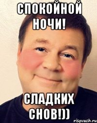 спокойной ночи! сладких снов!))