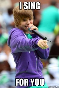 i sing for you