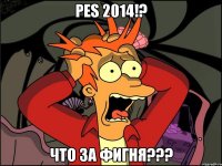 pes 2014!? что за фигня???