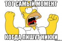 тот самый момент когда пишут никки