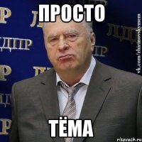 просто тёма