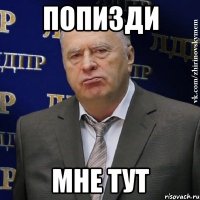 попизди мне тут