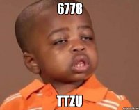 6778 ttzu