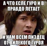 а что есле гуро и в правдо летает и нам всем пиздец от вилекого гуроя