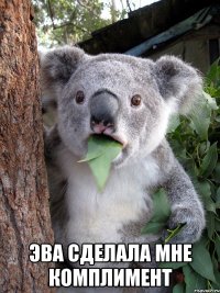  эва сделала мне комплимент