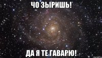 чо зыришь! да я те гаварю!