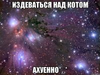 издеваться над котом ахуенно*_*