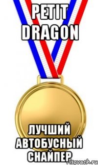 petit dragon лучший автобусный снайпер