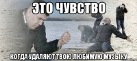 это чувство когда удаляют твою любимую музыку