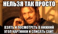 нельзя так просто взять и посмотреть в нижний угол картинки и списать сайт