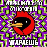 угарный газ это от которого угараешь