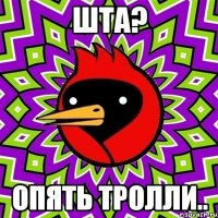 шта? опять тролли..