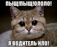 пыщ!пыщ!ололо! я водитель нло!