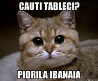 cauti tableci? pidrila ibanaia