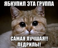 ябкупил эта группа самая лучшая!! педрилы!