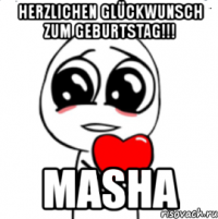 herzlichen glückwunsch zum geburtstag!!! masha