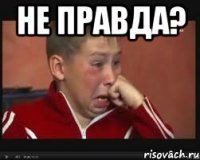не правда? 