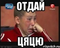 отдай цяцю