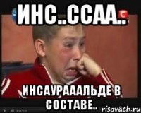 инс..ссаа.. инсаурааальде в составе..