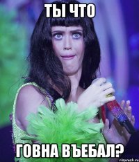 ты что говна въебал?