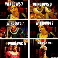 Windows 7 Windows 8 Windows 7 Windows 7 Windows 8 Windows 2000