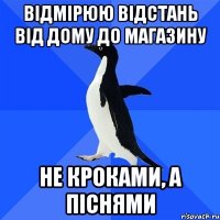 відмірюю відстань від дому до магазину не кроками, а піснями