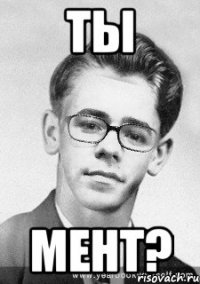 ты мент?