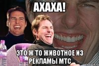 ахаха! это ж то животное из рекламы мтс