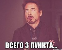  всего 3 пункта...