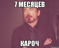 7 месяцев кароч