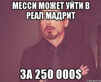 месси может уйти в реал мадрит за 250 000$