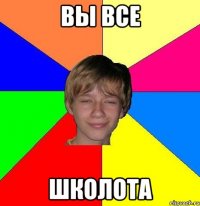 вы все школота