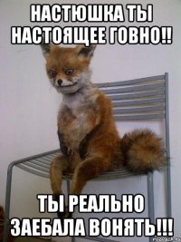 настюшка ты настоящее говно!! ты реально заебала вонять!!!