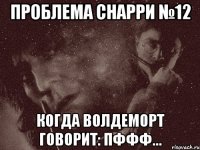проблема снарри №12 когда волдеморт говорит: пффф...